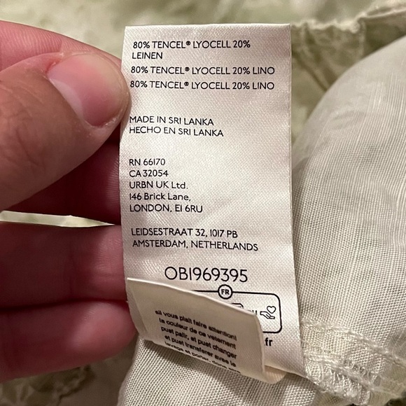 Anthropologie Pilcro Linen Blend Cargo Pants - Picture 5 of 8